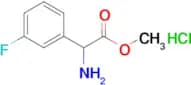 Methyl 2-amino-2-(3-fluorophenyl)acetate hydrochloride