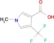 1-Methyl-4-(trifluoromethyl)-1H-pyrrole-3-carboxylic acid