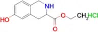 Ethyl 6-hydroxy-1,2,3,4-tetrahydroisoquinoline-3-carboxylate hydrochloride