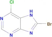 8-Bromo-6-chloro-9H-purine