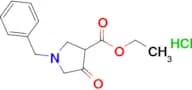 Ethyl 1-benzyl-4-oxopyrrolidine-3-carboxylate hydrochloride