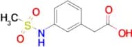 2-(3-(Methylsulfonamido)phenyl)acetic acid