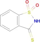 Benzo[d]isothiazole-3(2H)-thione 1,1-dioxide