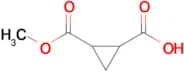 2-(Methoxycarbonyl)cyclopropanecarboxylic acid