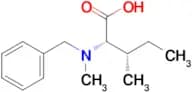 (2S,3S)-2-(Benzyl(methyl)amino)-3-methylpentanoic acid