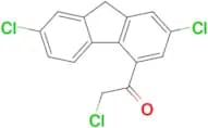 2-Chloro-1-(2,7-dichloro-9H-fluoren-4-yl)ethanone