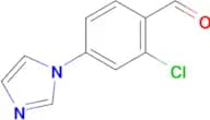 2-Chloro-4-(1H-imidazol-1-yl)benzaldehyde