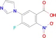 4-Fluoro-5-(1H-imidazol-1-yl)-2-nitrobenzoic acid