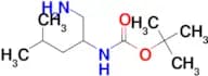 Tert-Butyl (1-amino-4-methylpentan-2-yl)carbamate