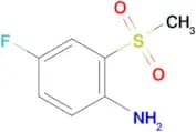 4-Fluoro-2-(methylsulfonyl)aniline