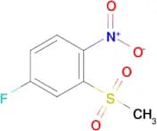 4-Fluoro-2-(methylsulfonyl)-1-nitrobenzene