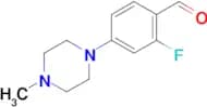 2-Fluoro-4-(4-methylpiperazin-1-yl)benzaldehyde
