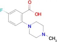 5-Fluoro-2-(4-methylpiperazin-1-yl)benzoic acid