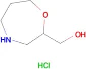 (1,4-Oxazepan-2-yl)methanol hydrochloride