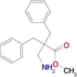Methyl 3-amino-2,2-dibenzylpropanoate
