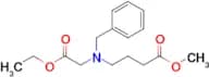 Methyl 4-(benzyl(2-ethoxy-2-oxoethyl)amino)butanoate
