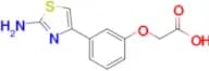 2-(3-(2-Aminothiazol-4-yl)phenoxy)acetic acid