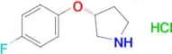 (R)-3-(4-Fluorophenoxy)pyrrolidine hydrochloride