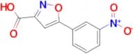 5-(3-Nitrophenyl)isoxazole-3-carboxylic acid