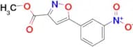 Methyl 5-(3-nitrophenyl)isoxazole-3-carboxylate