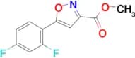 Methyl 5-(2,4-difluorophenyl)isoxazole-3-carboxylate