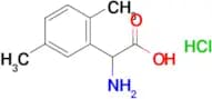 2-Amino-2-(2,5-dimethylphenyl)acetic acid hydrochloride