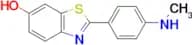 2-(4-(Methylamino)phenyl)benzo[d]thiazol-6-ol