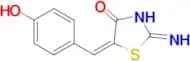 5-(4-Hydroxybenzylidene)-2-iminothiazolidin-4-one
