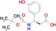 (R)-3-((tert-Butoxycarbonyl)amino)-3-(3-hydroxyphenyl)propanoic acid