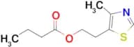 2-(4-Methylthiazol-5-yl)ethyl butyrate