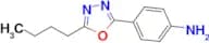 4-(5-Butyl-1,3,4-oxadiazol-2-yl)aniline