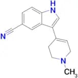 3-(1-Methyl-1,2,3,6-tetrahydropyridin-4-yl)-1H-indole-5-carbonitrile