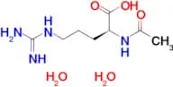 (S)-2-Acetamido-5-guanidinopentanoic acid dihydrate