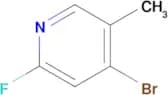 4-Bromo-2-fluoro-5-methylpyridine