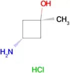 trans-3-Amino-1-methylcyclobutanol hydrochloride