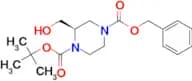 (R)-4-Benzyl 1-tert-butyl 2-(hydroxymethyl)piperazine-1,4-dicarboxylate