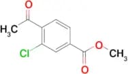 Methyl 4-acetyl-3-chlorobenzoate