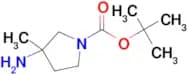 tert-Butyl 3-amino-3-methylpyrrolidine-1-carboxylate