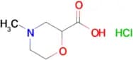 4-Methylmorpholine-2-carboxylic acid hydrochloride