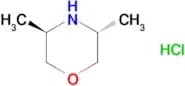 (3R,5R)-3,5-Dimethylmorpholine hydrochloride