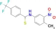 N-(4-Methyl-3-nitrophenyl)-4-(trifluoromethyl)benzothioamide