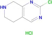 2-Chloro-5,6,7,8-tetrahydropyrido[3,4-d]pyrimidine hydrochloride
