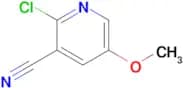 2-Chloro-5-methoxynicotinonitrile