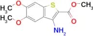 Methyl 3-amino-5,6-dimethoxybenzo[b]thiophene-2-carboxylate