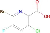 6-Bromo-3-chloro-5-fluoropicolinic acid