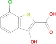 7-Chloro-3-hydroxybenzo[b]thiophene-2-carboxylic acid