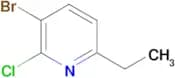 3-Bromo-2-chloro-6-ethylpyridine