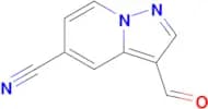 3-Formylpyrazolo[1,5-a]pyridine-5-carbonitrile