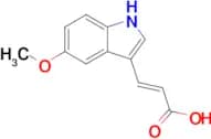 (E)-3-(5-Methoxy-1H-indol-3-yl)acrylic acid