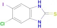 5-Chloro-6-iodo-1H-benzo[d]imidazole-2(3H)-thione
